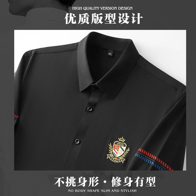 Camisa de Manga Larga Ajustada con Estampado Digital 3D de Insignia view 4