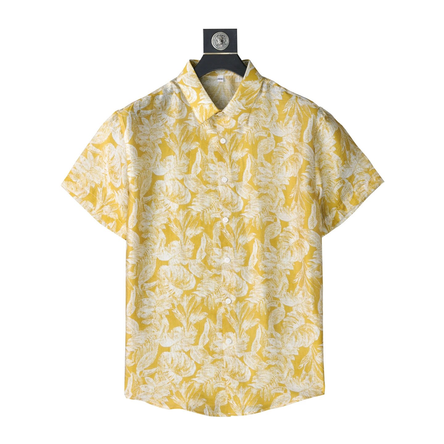 Tropical Floral 3D Digital Print Short Sleeve Shirt view 6