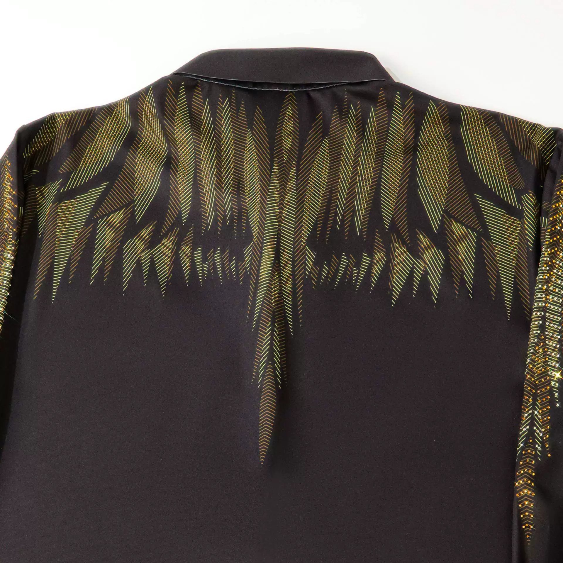 Premium Rhinestone Long Sleeve Business Shirt view 4