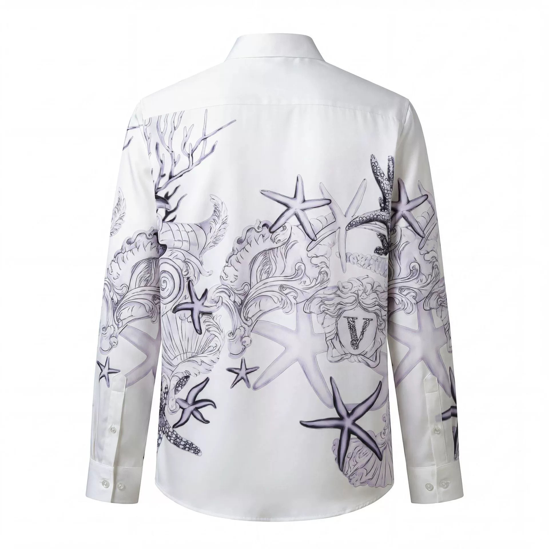 Premium Starfish Letter Rhinestone Digital Print Shirt view 3
